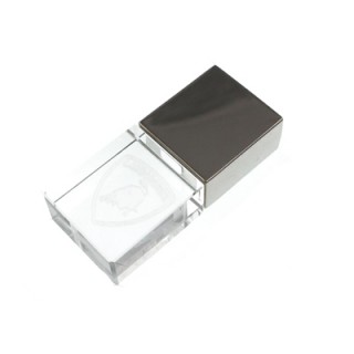 Acrylic Rectangular USB Flash Drive - 8GB 03