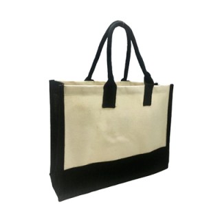 Large Jute Burlap Tote Bag (430x330x150) 04