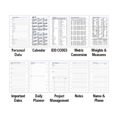Classic PVC Data Organizer 04