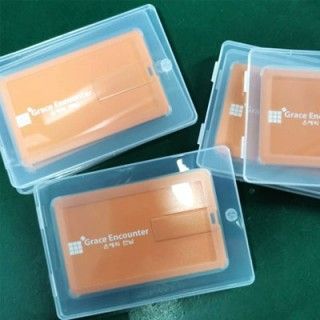 Transparent PP Box for Flip Card USB 06