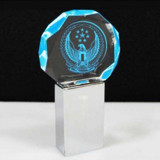 Diamond Crystal USB Memory Drive with LED Light USB - 4GB 05