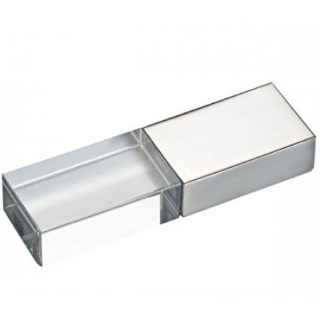 Elegant 60mm LED Crystal USB Drive - 4GB 01