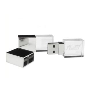 Acrylic Rectangular USB Flash Drive - 8GB 04