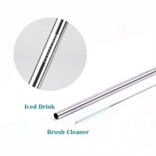 2-in-1 Stainless Steel Drinking Straw Canvas Set 04