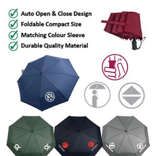 21'' Auto-Open Close 3 Fold Umbrella 11