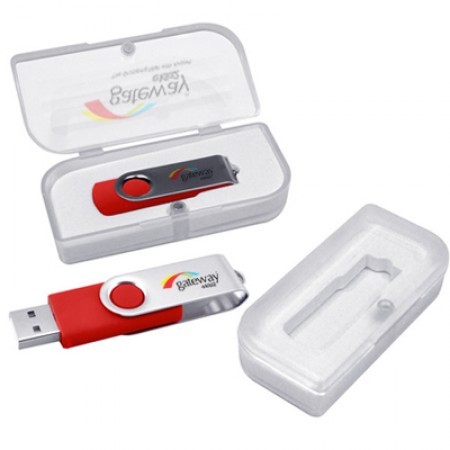 Transparent Plastic Box for Flash Drive 04