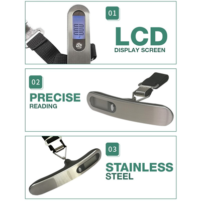 TRAVEL Luggage Digital Weighing Scale 09