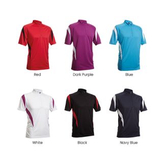 OS Quick Dry Microfiber Half-Zip 140gsm Mock Neck Shirt