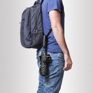 23" Auto-Open Fiberglass 2 Fold Umbrella 08