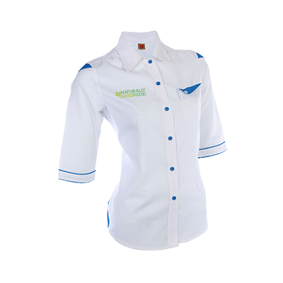 OS F1 Corporate Uniform 3/4 Sleeve 200gsm Shirt V5 04