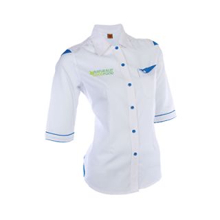 OS F1 Corporate Uniform 3/4 Sleeve 200gsm Shirt V5 03
