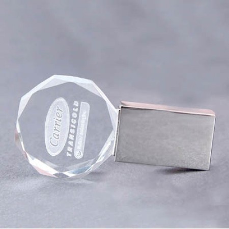 Diamond Crystal USB Memory Drive with LED Light USB - 4GB 05
