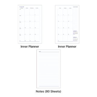 Olta Thermo PU Deluxe Planner 09