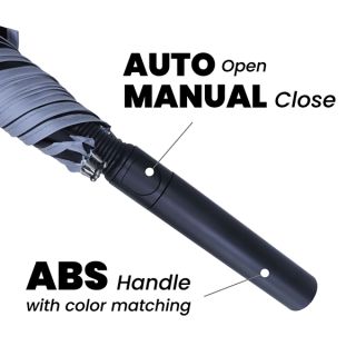 27" Auto-Open Inner Black Coated Reflective Strip Color Handle 07