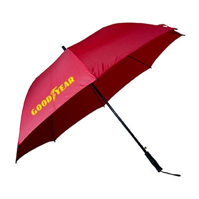 27" Polyester Solid Fabric Umbrella