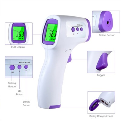 Non-Contact Electronic Thermometer 06