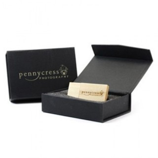 Black USB Drive Gift Box with Magnetic Latch 03