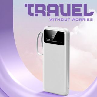 FAST Charging with 4 Detachable Cable Portable Power Bank - 10000mAh 06