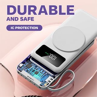 4-in-1 Detachable Fast Charging Powerbank with Wireless Charging - 10000mAh 03
