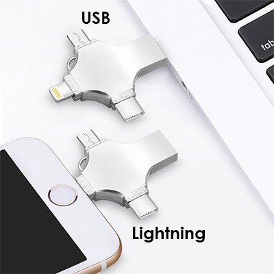 4-in-1 OTG USB Flash Drive - 16GB 04