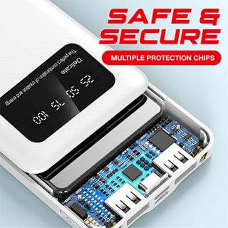Power Bank 2.1A Fast Charge with Dual USB Port - 10000mAh 10