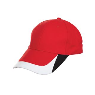 OS Triple Color Baseball Cotton Brush Cap 200g 6 Panel 05