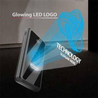 LED Light Up Logo Power Bank - 10000mAh 05