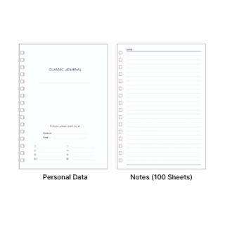 Dalia Bonded Paper Based Classic Journal 06