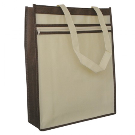 Dual Colour Non-Woven with Zippered (330x385x100) 12