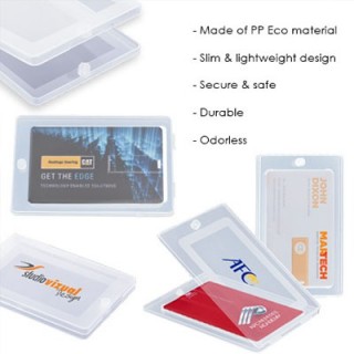 Transparent PP Box for Flip Card USB 07