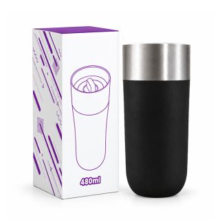 360° Drinking Stainless Steel Insulated Thermos - 480ml 06