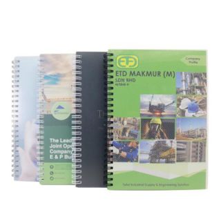 Linux Wire-O Custom Notebook - A5 Size