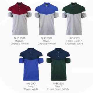 MT North Harbour Adley Polo 220gsm Collar T-Shirt 04