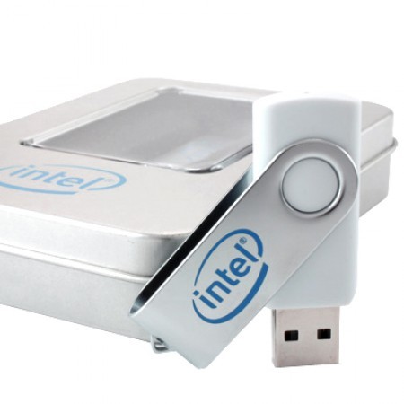 Metal Swivel Classic Finishing USB Flash Drive - 4GB 05
