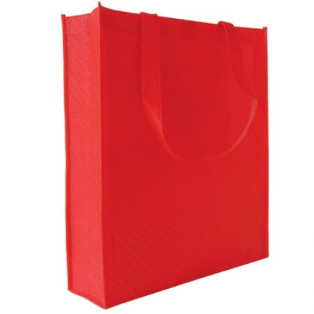 Non-Woven Bag with Inner Pocket & Velcro - 100gsm (330x375x100) 04