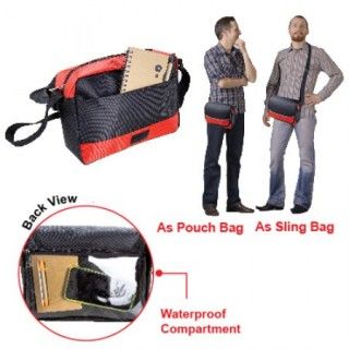 Casual 2-in-1 Sling cum Pouch Bag