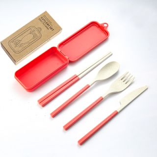 4-in-1 Colour Eco-Cutlery Set 03