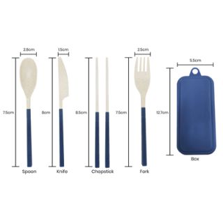 4-in-1 Colour Eco-Cutlery Set 11