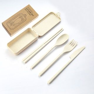 4-in-1 Colour Eco-Cutlery Set 05