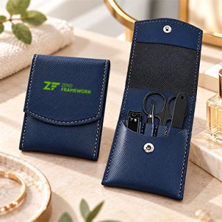 4-in-1 Manicure Set with PU Cover