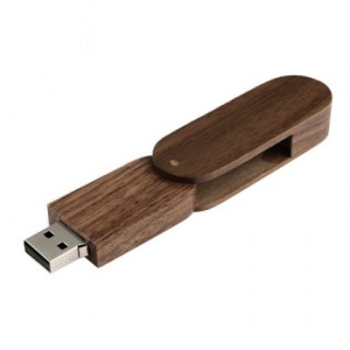 Wooden 360 Swivel USB Flash Drive - 4GB 05