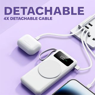 4-in-1 Detachable Fast Charging Powerbank with Wireless Charging - 10000mAh 08