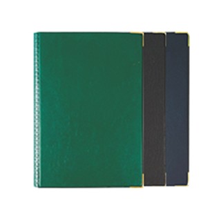 Quality PVC Gold Corner Executive Log Book