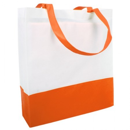 2 Tone with Velcro Non-Woven Bag - 100gsm (350x375x100) 08
