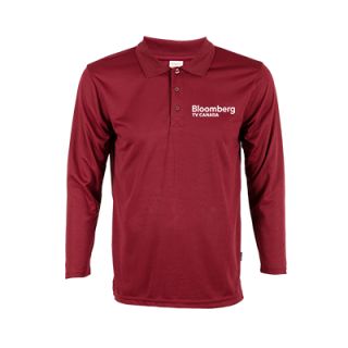 OS Quick Dry Microfiber Eyelet Long Sleeve 160gsm Polo Shirt 03