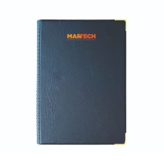 Quality PVC Gold Corner Executive Log Book 04