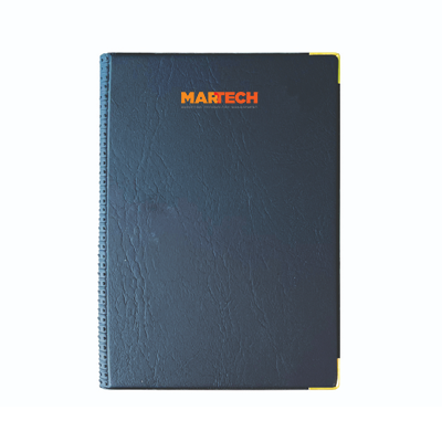Quality PVC Gold Corner Executive Log Book 05