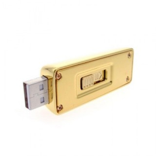 Novelty Gold Bar Bullion Shaped Premium Gold Bar USB Flash Drive - 4GB 04