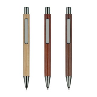 SILVERLEAF Wood Ball Gel Pen 03