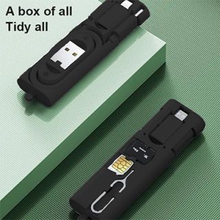 PENTAX 5-in-1 3A Charger Cable Sim Storage 07
